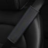 Car Accessories Seat Belt PU Leather Safety Belt Shoulder Cover Breathable Protection Seat Belt Padding Pad Auto Interior