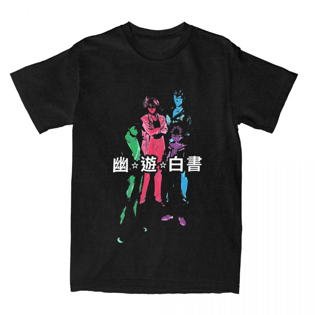 Mode Yu Yu Hakusho Aku No Mazoku T-Shirt Herren Damen 100% Baumwolle T-Shirts Bedruckte Kleidung