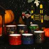 20 Rollen Halloween Festliches Schwarz-Gold-Druck Dekoratives Abdeckband Schwarz-Gold Washi Tape Set für DIY Handkonto