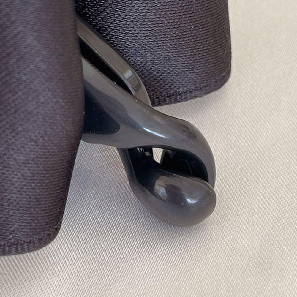 Fashion Design Resin Bow Banana Clip Korean Style Hair Wear Vertical Clip Women Hair Accessories