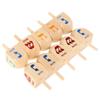 10Pcs Wooden Material Spinning Top Toy Children Gits Wooden Crafts  Child Play
