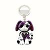 Acrylic Material Cat Keychain Wounded Cat Style Bag Charm Ornament  Halloween Accessories