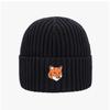 Maison Kitsune Bold Fox Head Beanie Pm06111kt1140