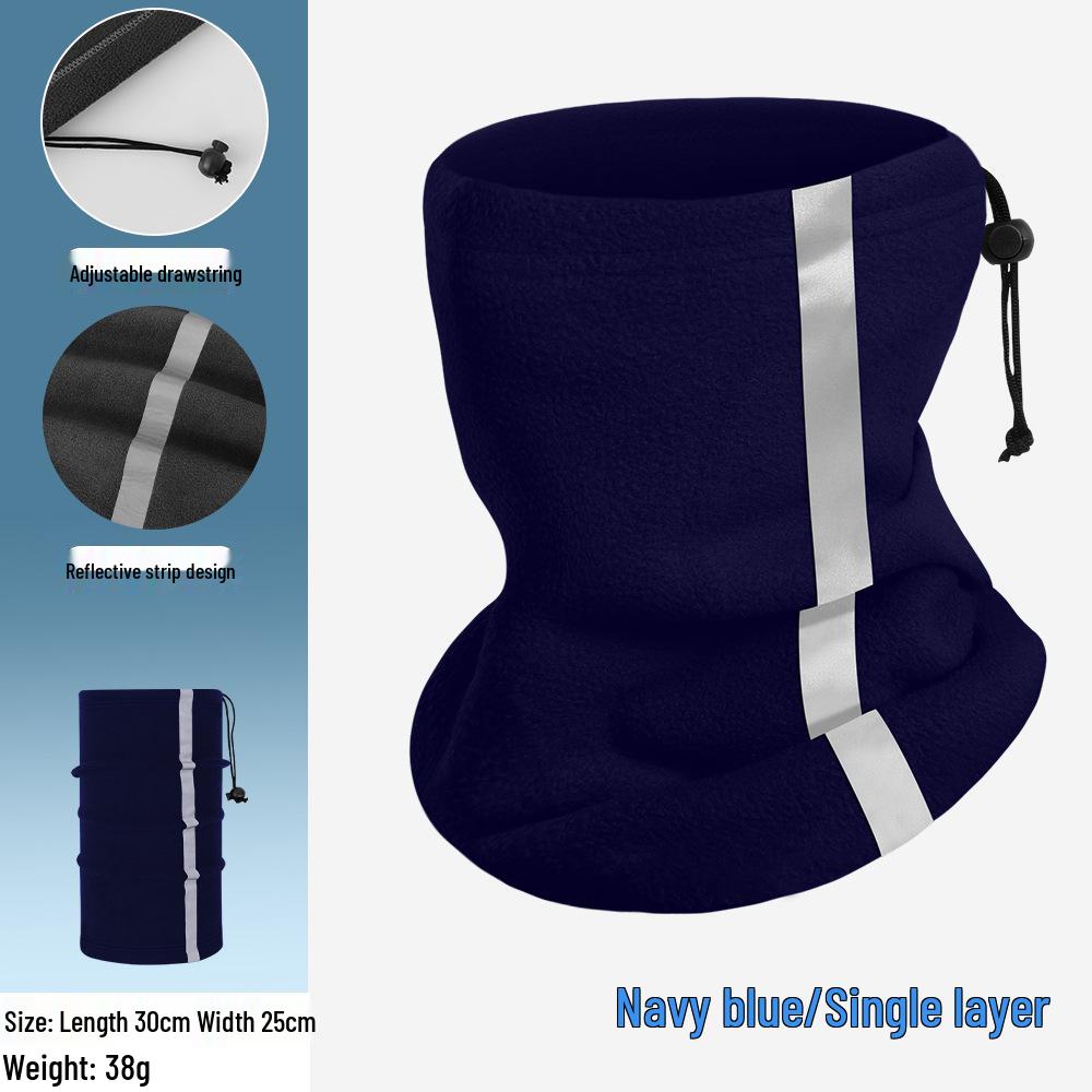 Adjustable Multifunctional Neck Warmer: Windproof Skiing & Cycling Gaiter for Autumn & Winter