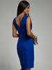 European & American V-Neck Sleeveless High-Slit Evening Gown