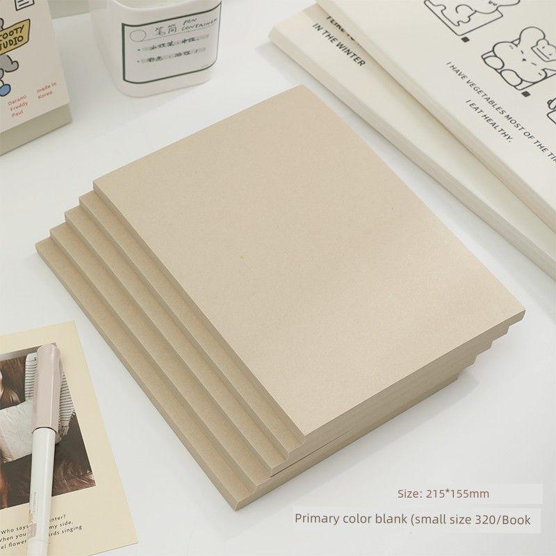 

Blank Scratch Paper A4 Wholesale Student School Opening Draft Paper Thickened Junior and Middle School Students Special Horizontal Line Notebook [Upgrade small size] Blank 1-320 (21.5x 15.5cm)
