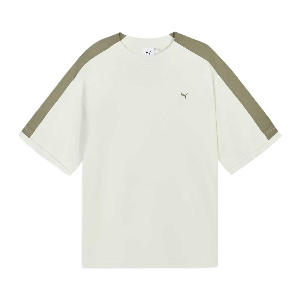 Puma T7 Color Block Short Sleeve T-Shirt Men tops 636247-87 S
