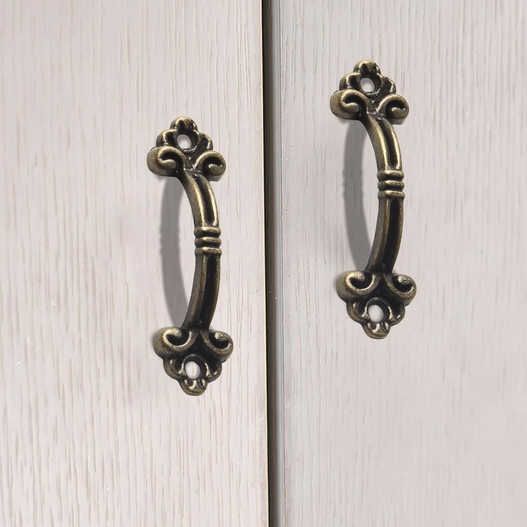 Antique Cabinet Handles Ewelry Box Pulls Hardware Kitchen Cupboard Door Pulls Cabinet Drawer Knobs Furniture Closet Handle