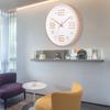 12 Inch 30CM Silent Wall Clock, Creative and Fashionable, Three-dimensional Digital Minimalist Clock for Home Living Room