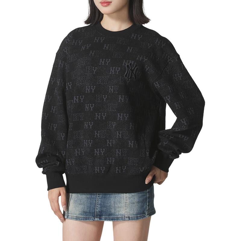 MLB New York Yankees FW25 Sweatshirt Unisex 3AMTM0154-50BKS