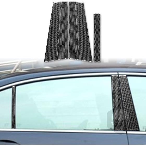 Carbon Fiber Decorative Stickers Car Central Control CD Radio Buttons Konb Media Panel Frame Car Interior Compatible with Honda Accord 2013 2014 2015