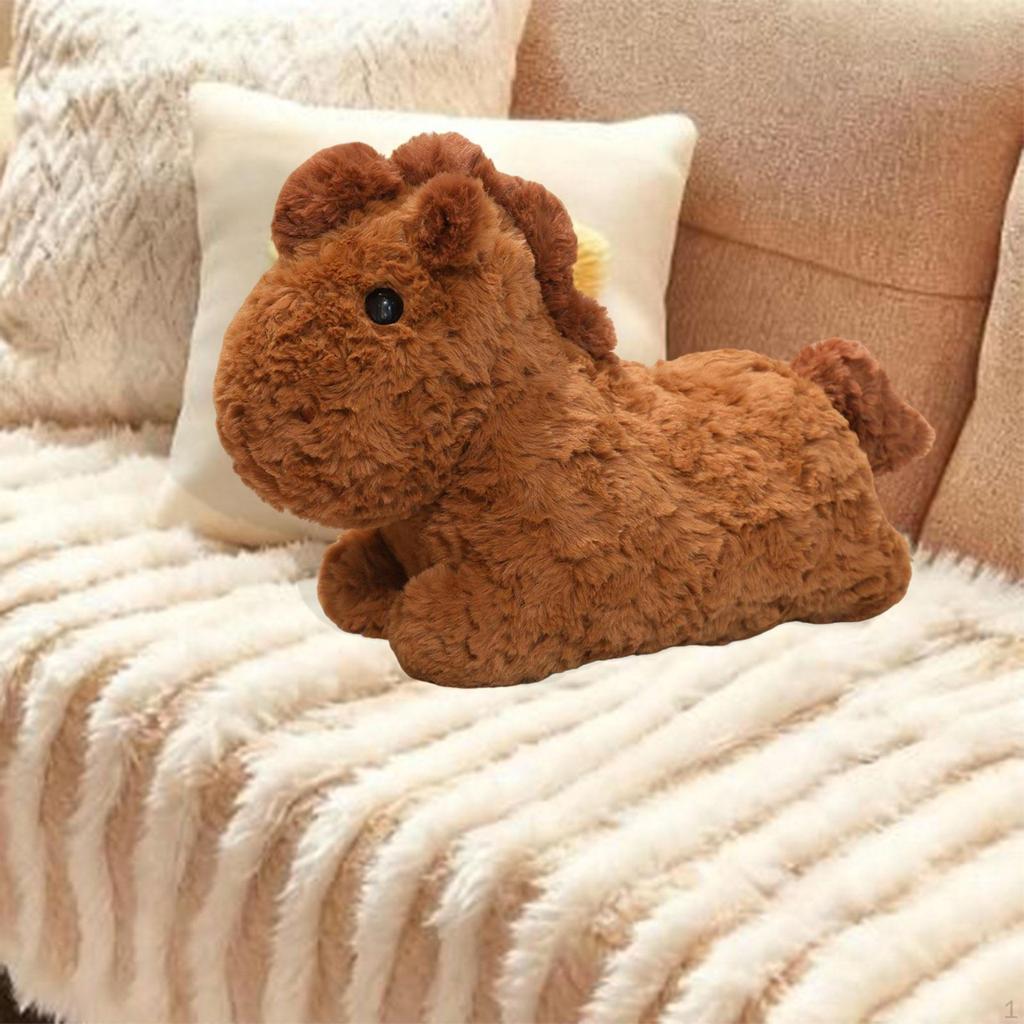 Adorable Stuffed Animal Doll Cartoon Ornament Soft PP Filling for Secure Play Suitable Kids
