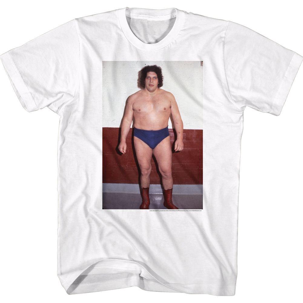 Andre The Giant Striking White Icon Shirt L