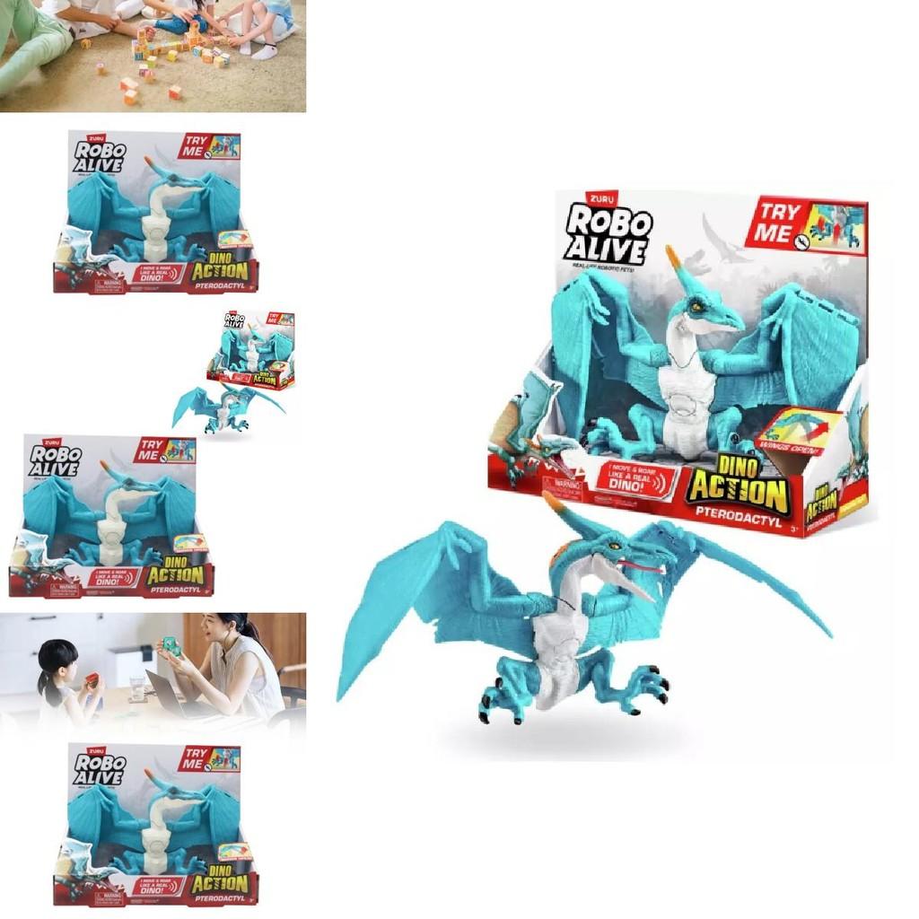 Robo Alive Dinosaur Action Figure Toy With Plastic Material For Kids Play And Interest Development