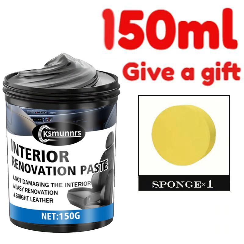 

Automotive Interior Plastic Parts Renovation Wax Bumper Dashboard Seat Bright Reduction Agent Deep Gloss Tire Coating Wax Shiny 1