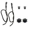 4Pcs Car Trunk Lanyard Fixing Clip Parcel Shelf String Cord 1M6867574A For VW Golf MK5 MK6