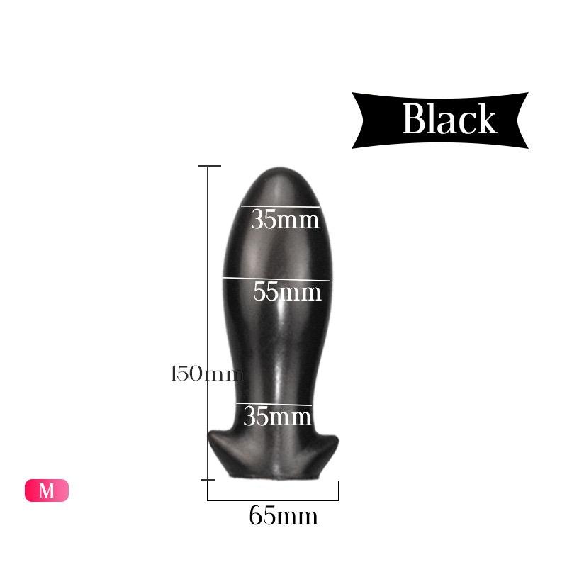 XXL Silicone Plug, Huge Soft Liquid Silicone Design with Comfort Base, Flexible Large Size Toy for Couples, Multiple Sizes Available