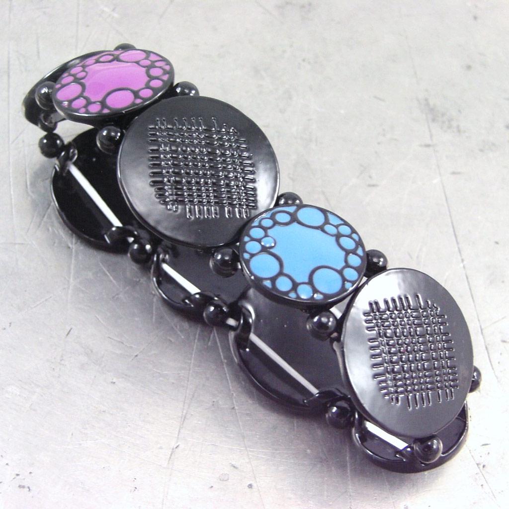 NOA [G6038] - Bracelet Créateur 'Princesse Pop' bleu rose