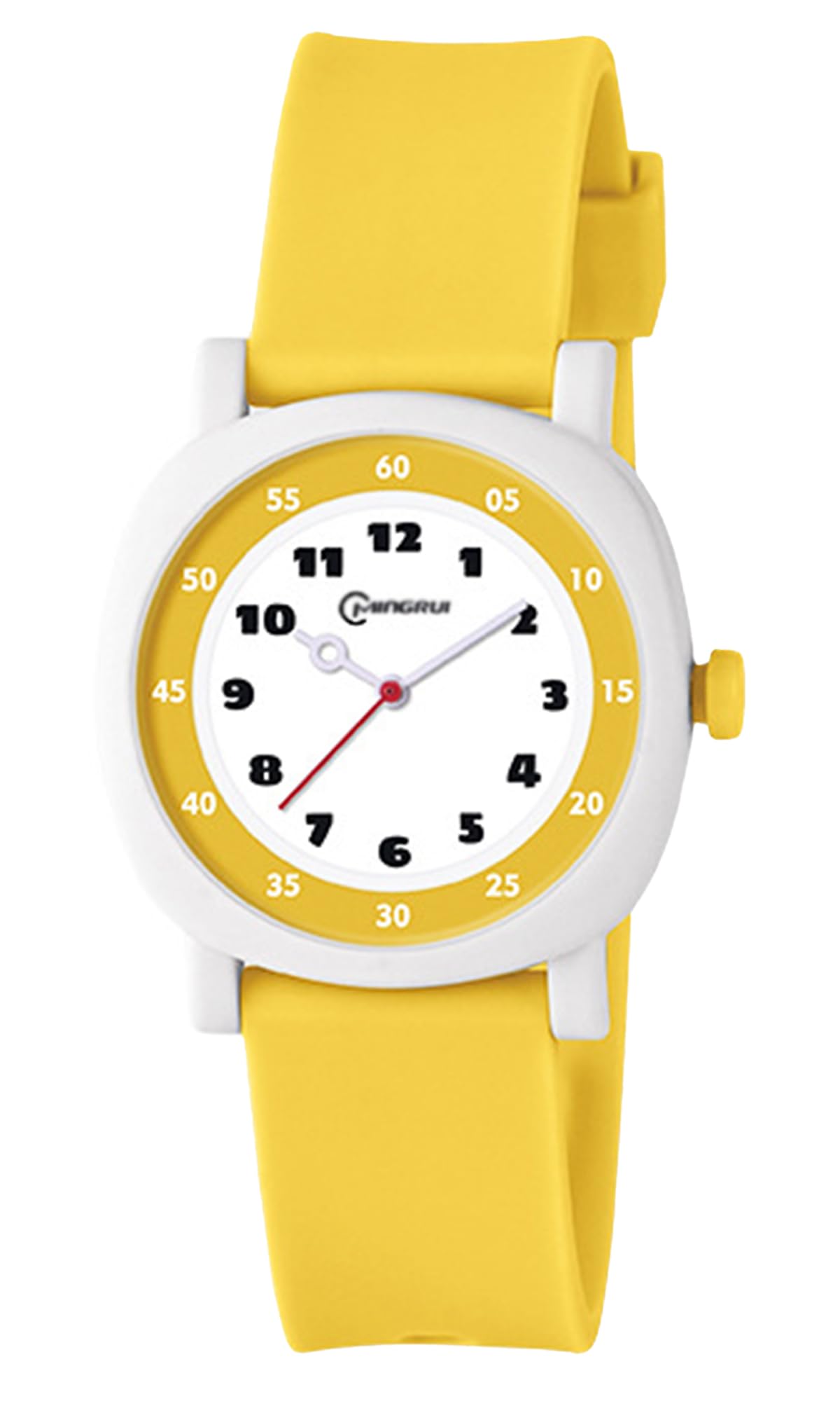 

Maeau Кварцевые Аналоговые Бесшумные Секунды Цельные Идеально для и Универсальный Размер для Всех Детские Часы, Механизм, Дисплей, Легко Читать, Водонепроницаемые, Стрелка, Цвет,