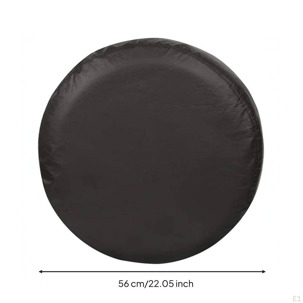Spare Tire Cover Dustproof Wheel Easy to Clean for SUVs