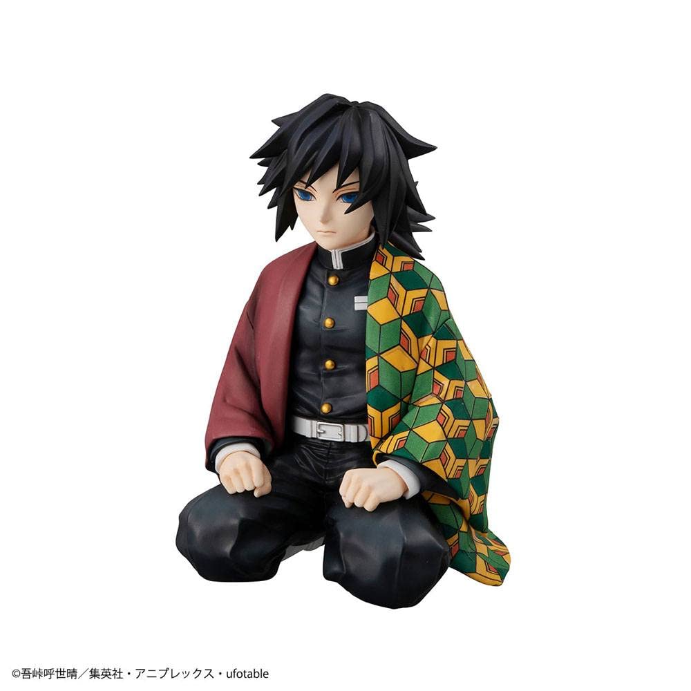 Series Demon Kimetsu No Yaiba Tenohira Approximately 75mm PVC Painted Finished Figure MH83025 G.E.M. Slayer Giyu-san