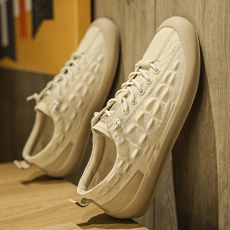 

2025 spring new men s shoes trendy shoes versatile trend low-top fashion trendy brand casual one-pedal men s board shoes 44