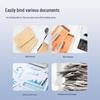 Deli Manual Accounting Document Binding Machine CN Plug (adapter Included)