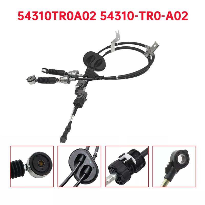 NEW-MT Shifter Cables 54310-TR0-A02 For Honda Civic 2012-2015 1.8L 5-Speed Manual Shift Cable Shift Lever Wire 54310TR0A02