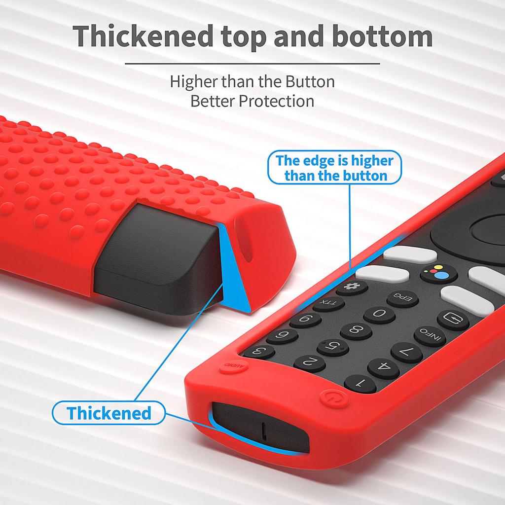 Funda protectora para control remoto de TV XMRM ML, XMLML, TV A32, TV A43, TV A55, funda con cordón antideslizante, fácil de usar