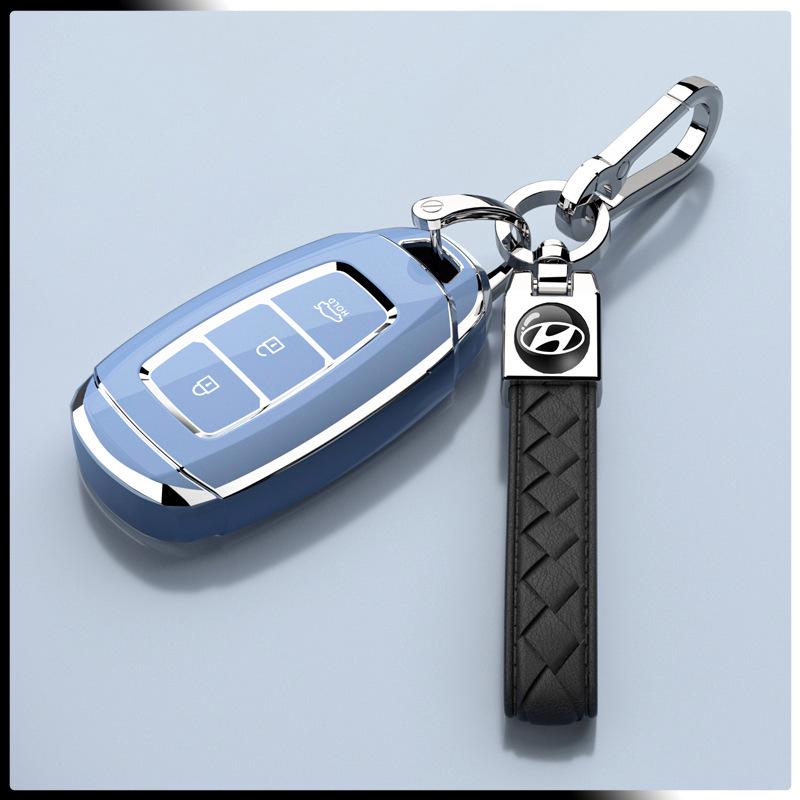 Hyundai MISTRA Luxury Protective Car Key Case - Special Shell for ix35, Compatible with 23 Models for Men and Women