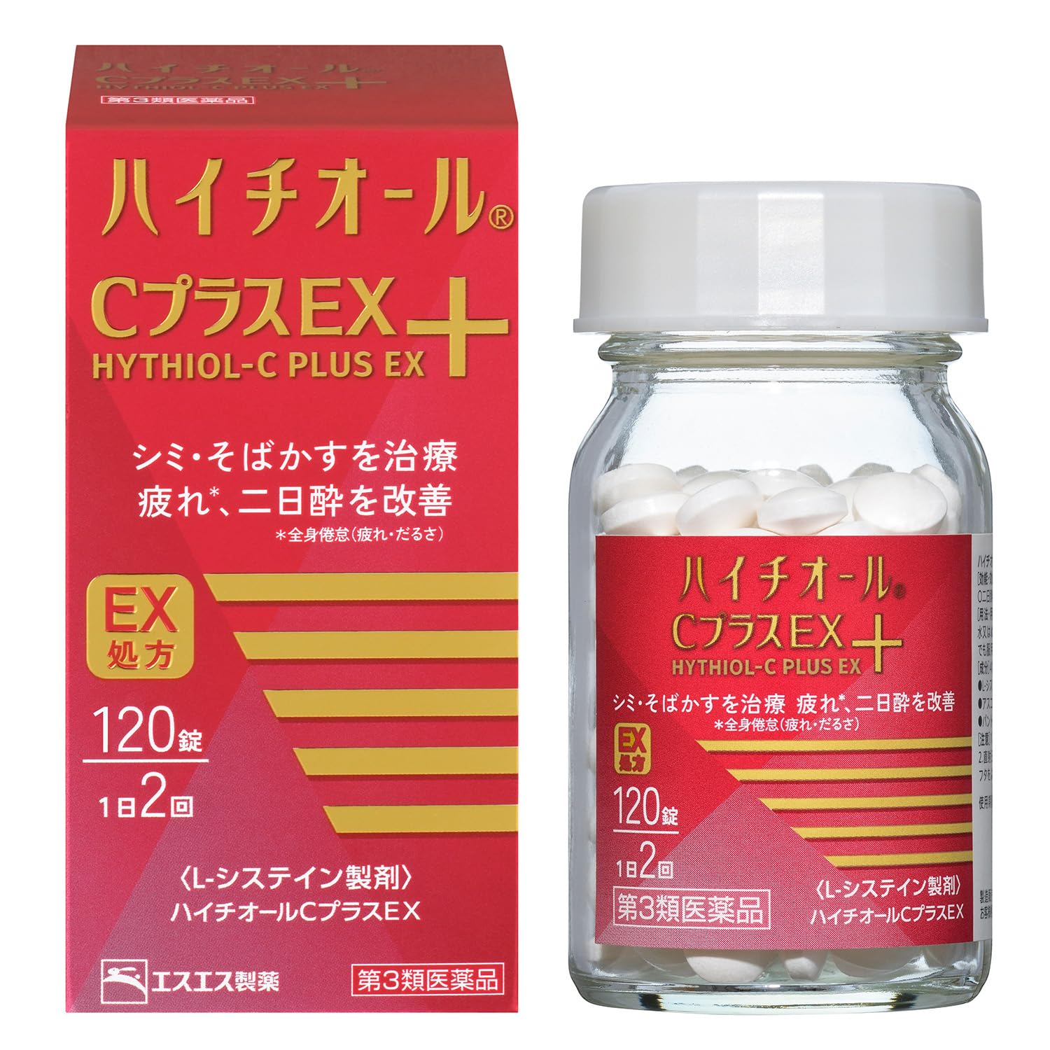 

Hythiol C Plus EX Skin Care Supplement 120 Tablets