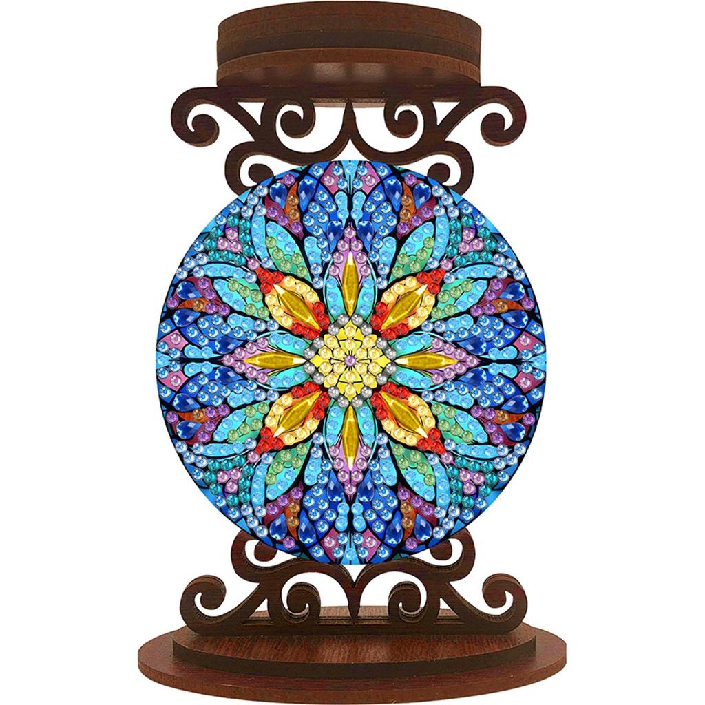 Animals Diamond Painting Candle Holder Ornaments Aromatherapy Candle Holder 5D DIY Diamond Art Mini Candle Holder for Home Decor