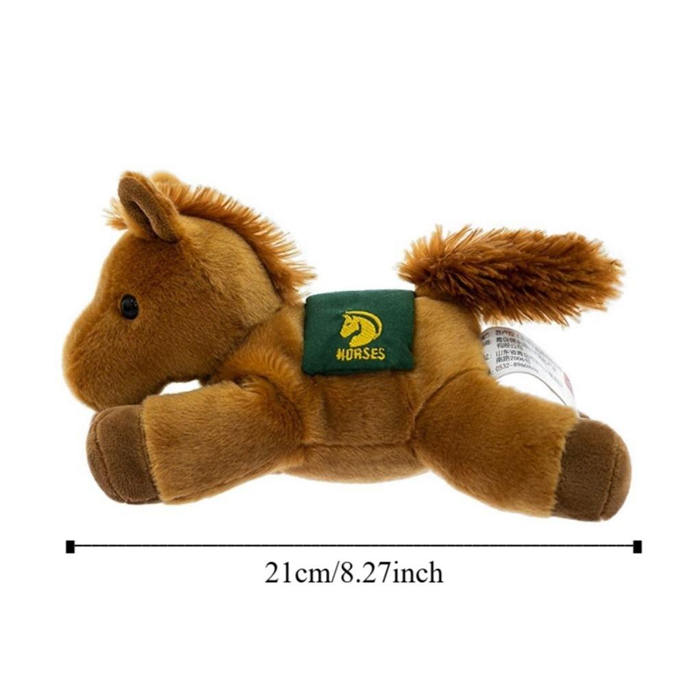 Plush Simulation Horse Plush Toys Stuffed Animal Horned Sheep Plush Toys  Kids Gift