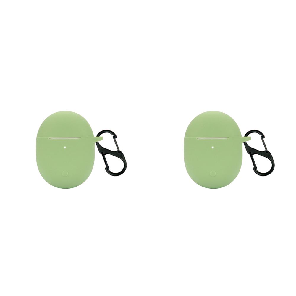 

- Silicone Shockproof Charging Box Protective Cover for Redmi Buds 4(Matcha Gree