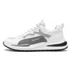 Chaussures pour hommes quatre saisons à lacets chaussures en maille respirante tendance mode chaussures de sport semelle souple antidérapante polyvalentes chaussures décontractées