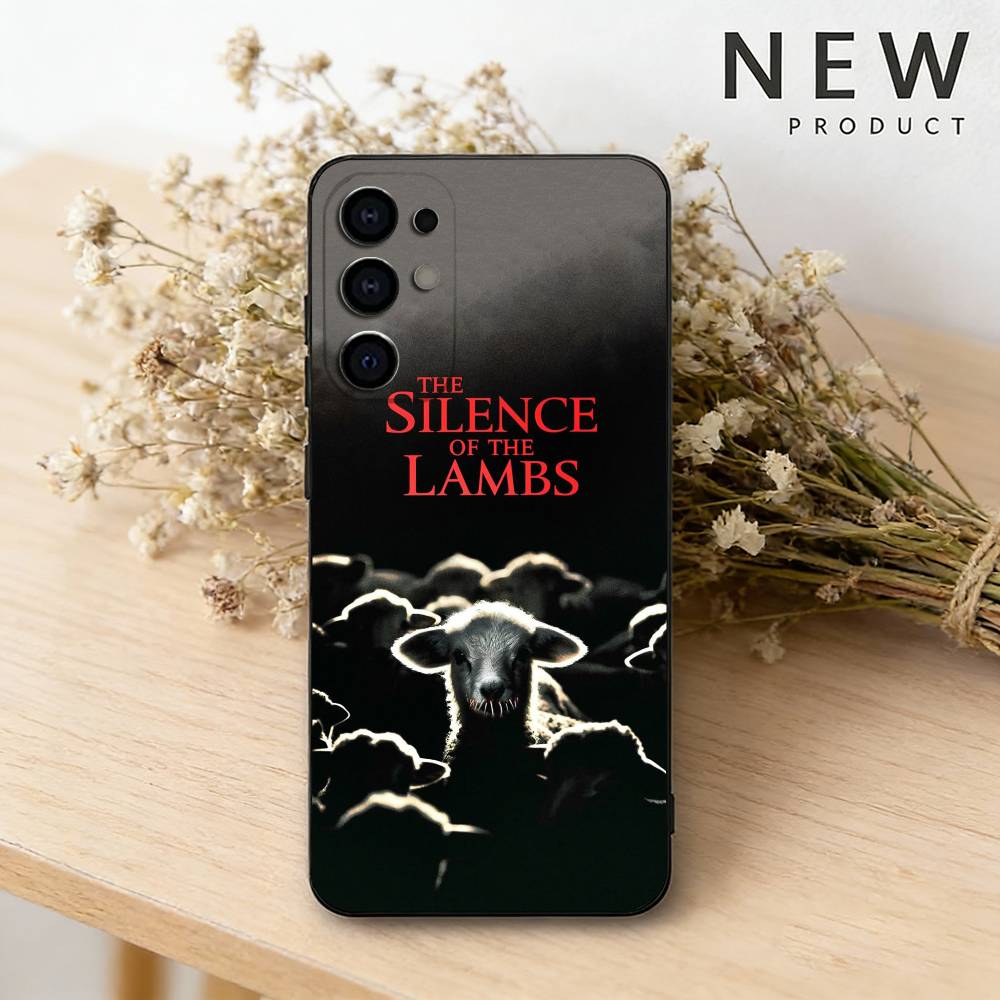 

Movie The S-Silence of the Lambs phone Case For Samsung S26,25,24,21,22,23,30,20,Ultra,Plus,Fe,Lite Black Soft Cover Samsung S25