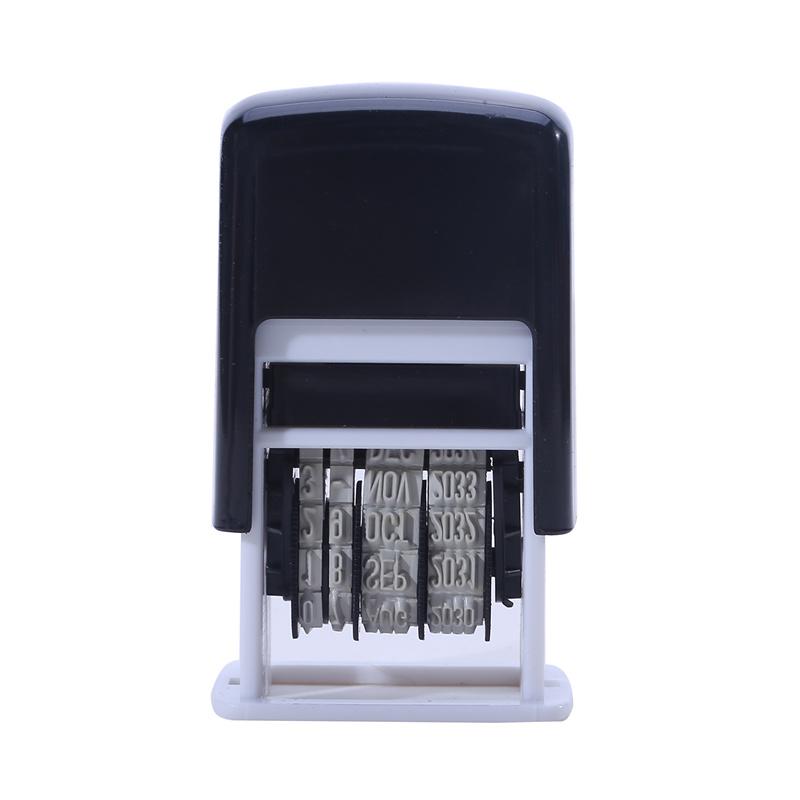 Planner Date Stamp DIY Handle Account Date Stamps Stamping Mud Set Mini Stamps For Office Escolar Supplies Emboss (No ink )