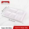 Durable Melamine 6-Compartment Canteen Tray