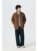 Men's 90% White Duck Down Lightweight Winter Shirt Jacket - Loose Lapel, Plus Size
