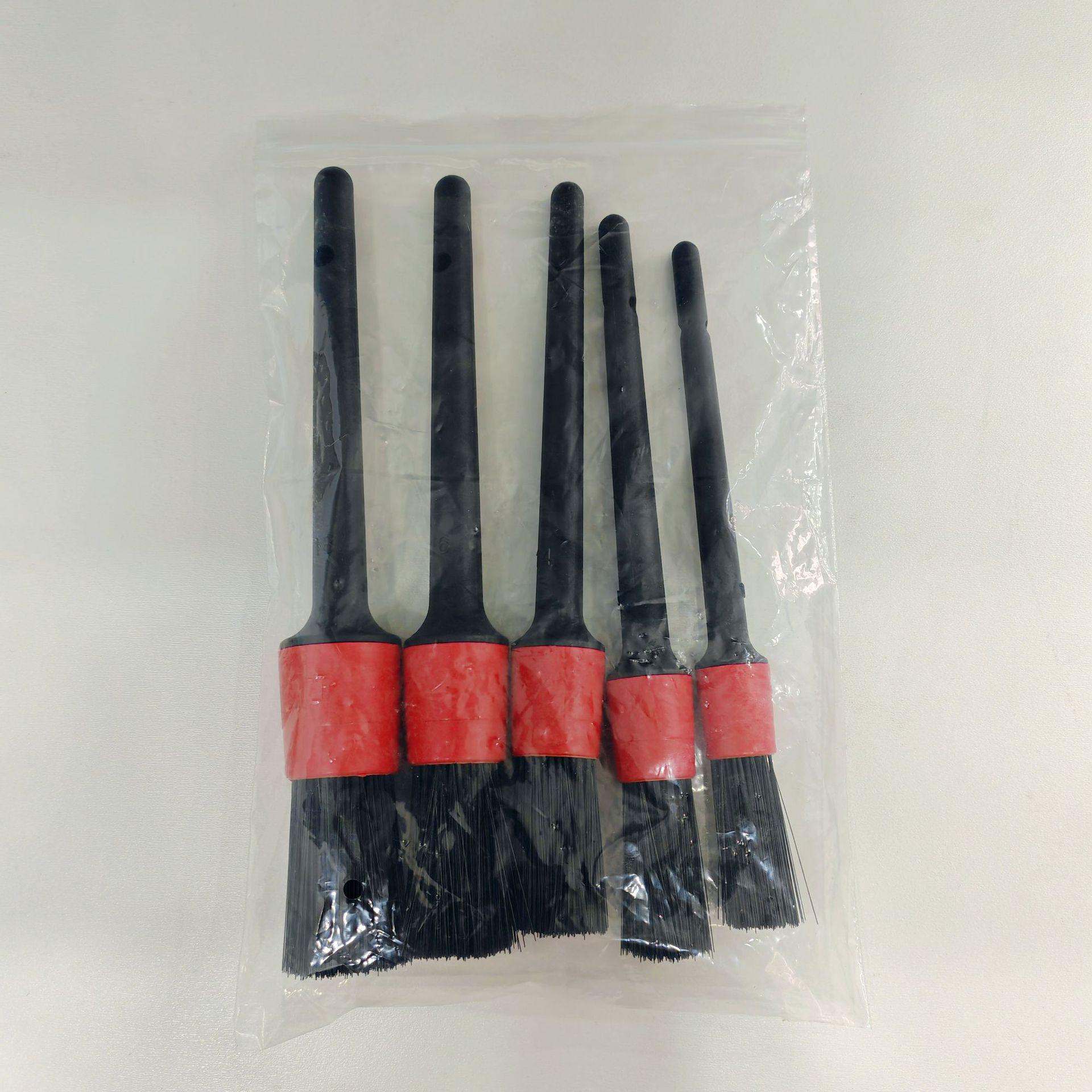 Car Interior  Wheel Hub Soft Bristle Detail Cleaning Brush