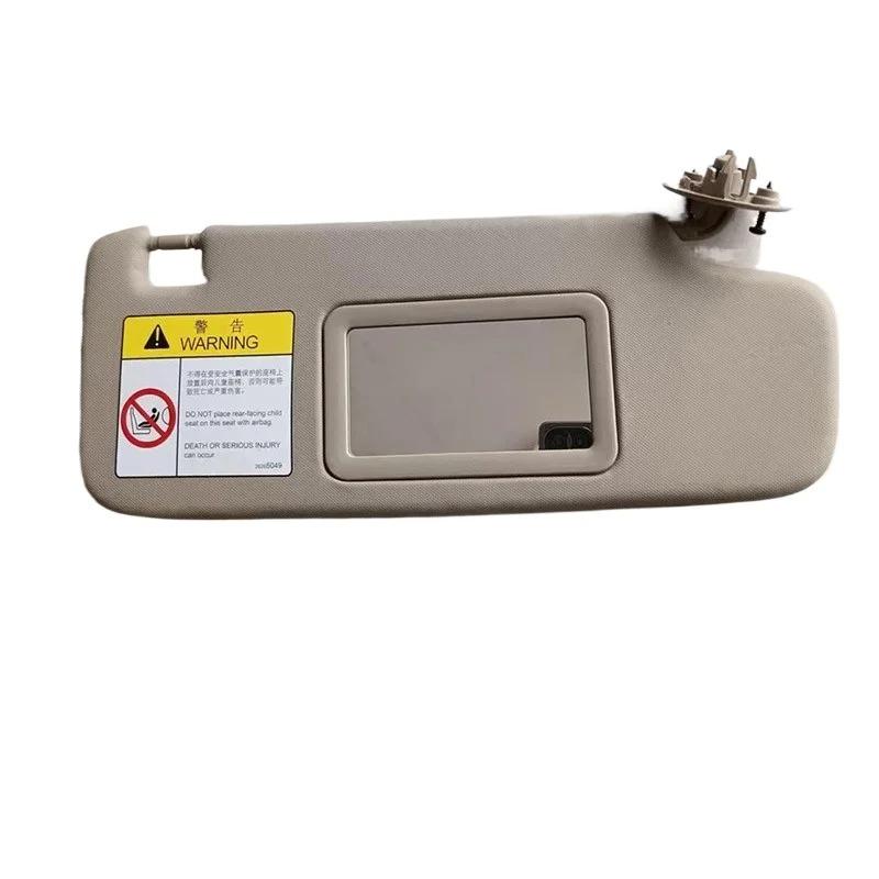 Brand New Sun Visor with Makeup Mirror Left Right Beige Gray for Chevrolet Aveo 2011-2014 Cavalier 9445 01 Beige Right