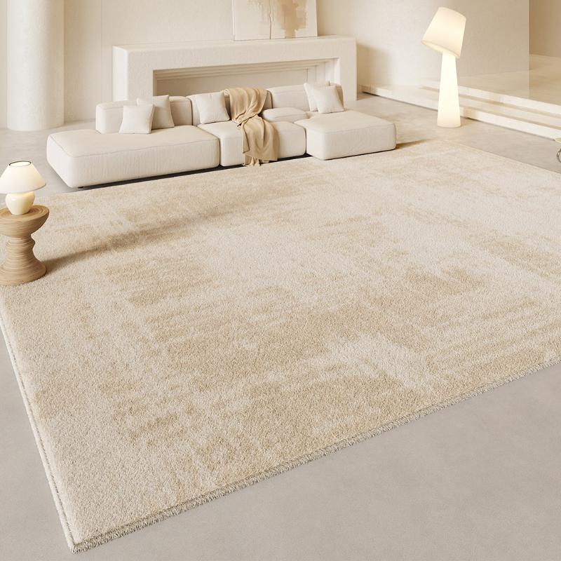 Cream Style Living Room Decoration Washable Carpet Large Area Rugs for Bedroom Thick Plush Lounge Floor Mat Home Fluffy Soft Rug