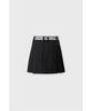 WAAC [Exclusive] Unbalanced Line Pleats Skort Wwkcm26901Bkx