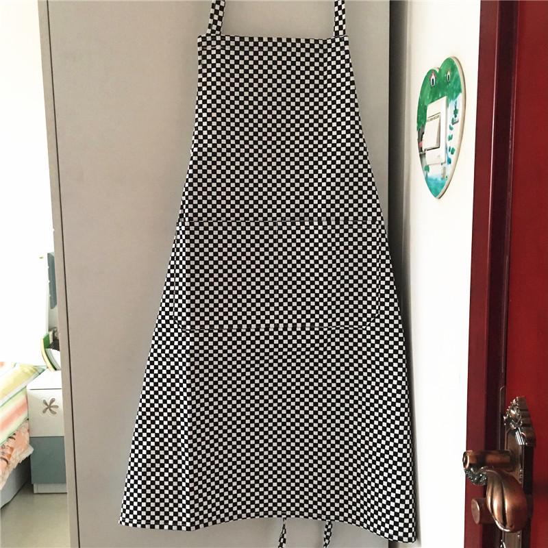 Thick Plus Size Stain-Resistant Canvas Kitchen Apron for Men and Women