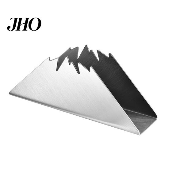 Tissue Holder Large Capacity Space Saving Stainless Steel Dispenser Dining Table Paper Napkin Storage Stand Household Supplies Rack