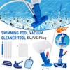 Pool Vacuum Cleaning Kit Professional Pool Vacuum Cleaning Tool Swimming Pool Cleaner Set Cleaner Brush for Hot Spring Outdoor