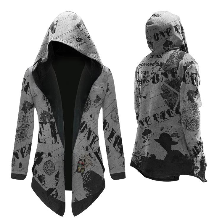 Dragon Ball Goku Windbreaker Jacket - Seven Dragon Balls Anime Plus Velvet Hoodie Sweatshirt for Men and Youth