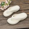 Casual Thick Bottom Thong Slippers For Men Outdoor Beach Shoes Anti-Slip Summer Flip Flops Trendy Comfortable Eva Flat Sandals