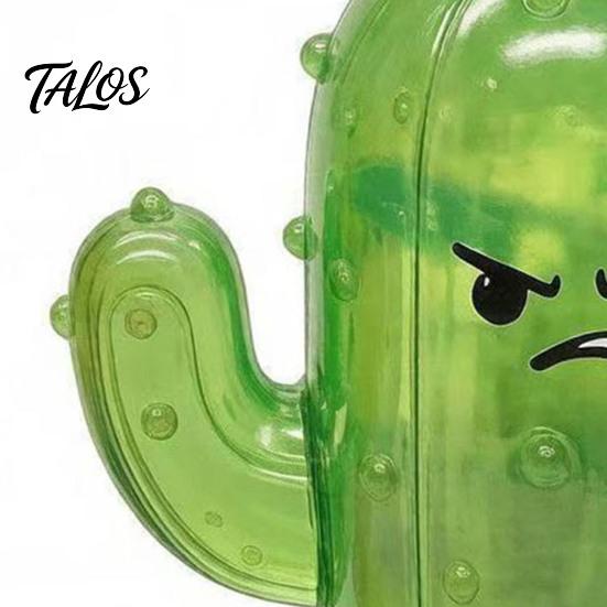 Calming Sensory Play Cactus Pinch Toy for Stress Relief, Soft TPR Rubber Squeeze Fidget Focus Toys School Toy, Cute Cartoon Funny Gifts Kids
