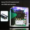 Raspberry Pi 5 Sea View Case: Non-Aluminum Protective Shell with PCIe M.2 SSD Support